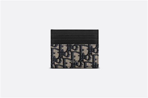 dior men's card holder|dior oblique card holder.